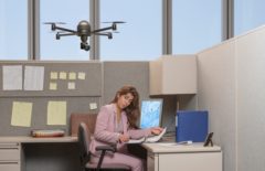 El uso de drones pequeños en operaciones de seguimiento